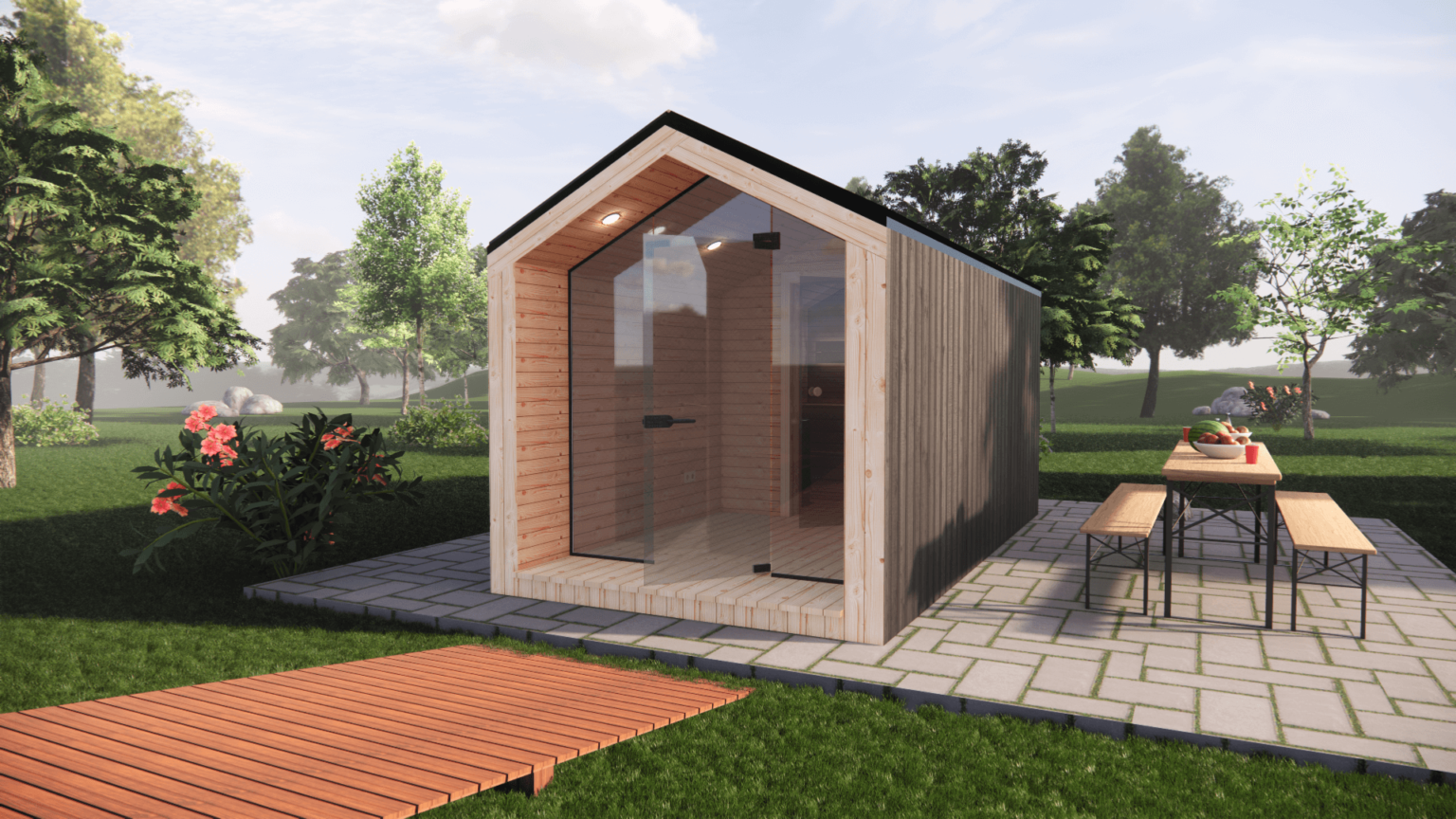 Tiny House Sauna Model 2 – Bild 2