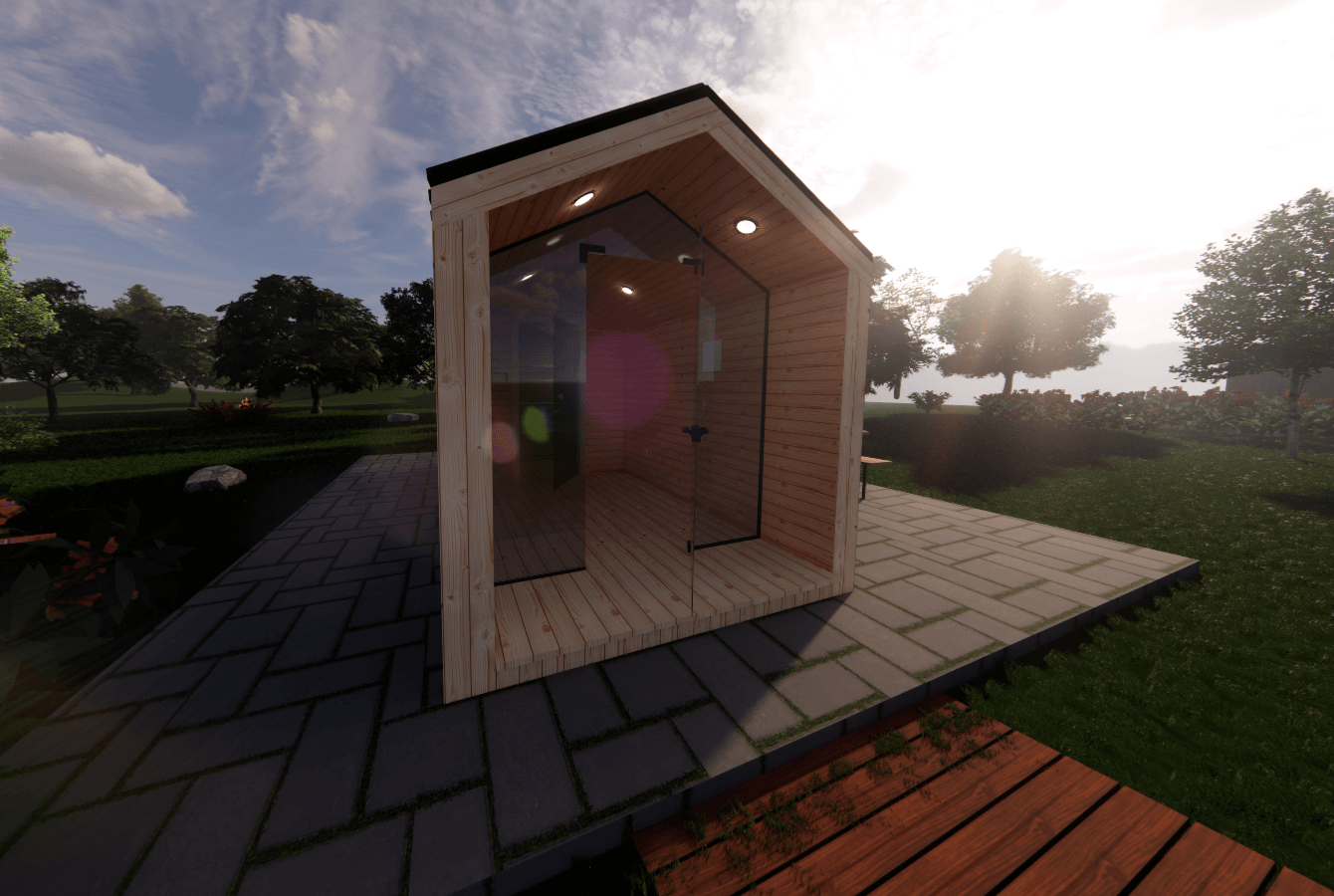 Tiny House Sauna Model 2 – Bild 5