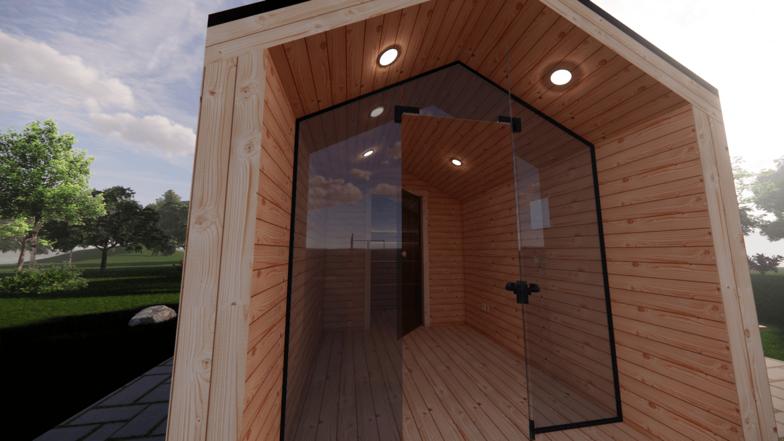 Tiny House Sauna Model 2 – Bild 6