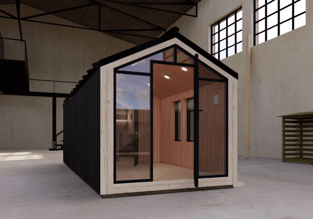 Tiny House Sauna Model 3 – Bild 2