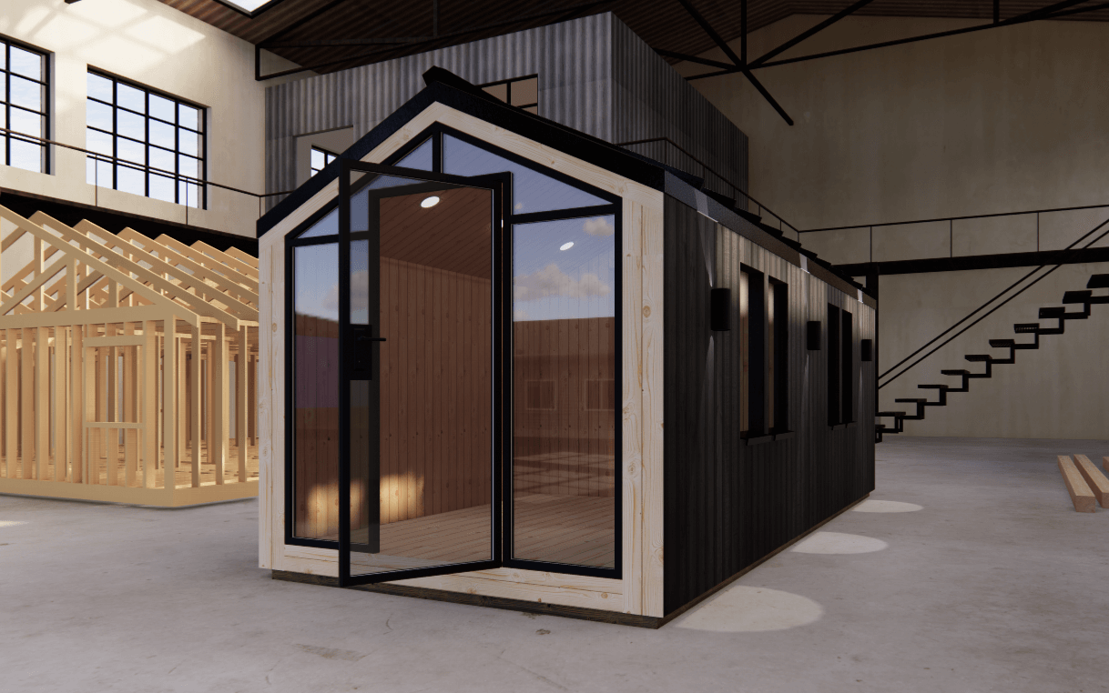 Tiny House Sauna Model 3 – Bild 3