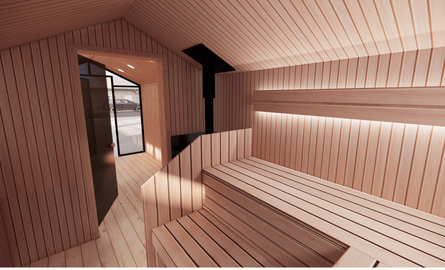 Tiny House Sauna Model 3 – Bild 5