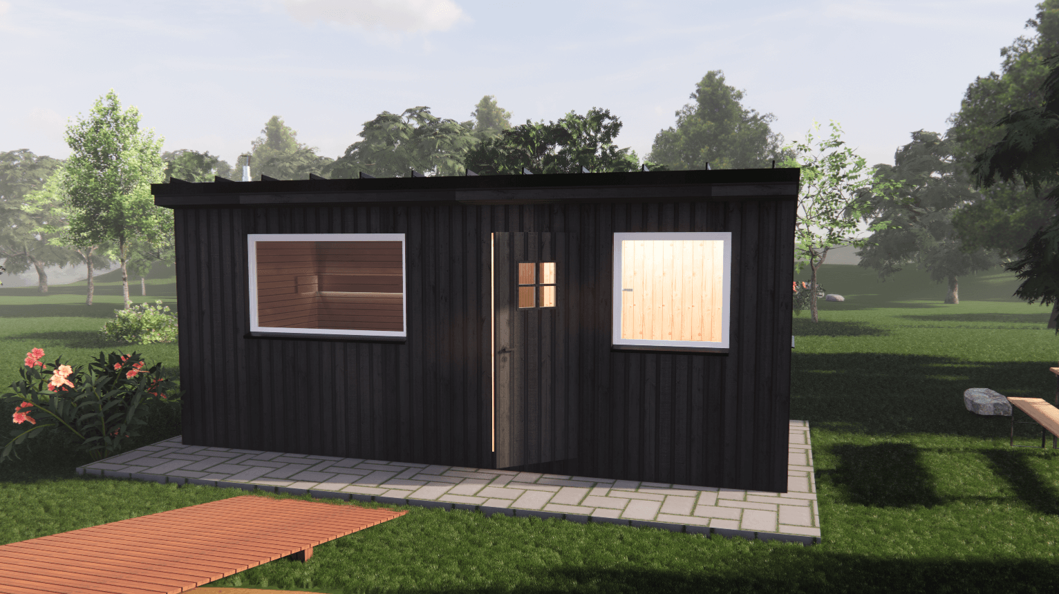 Tiny House Sauna Model 4 – Bild 2