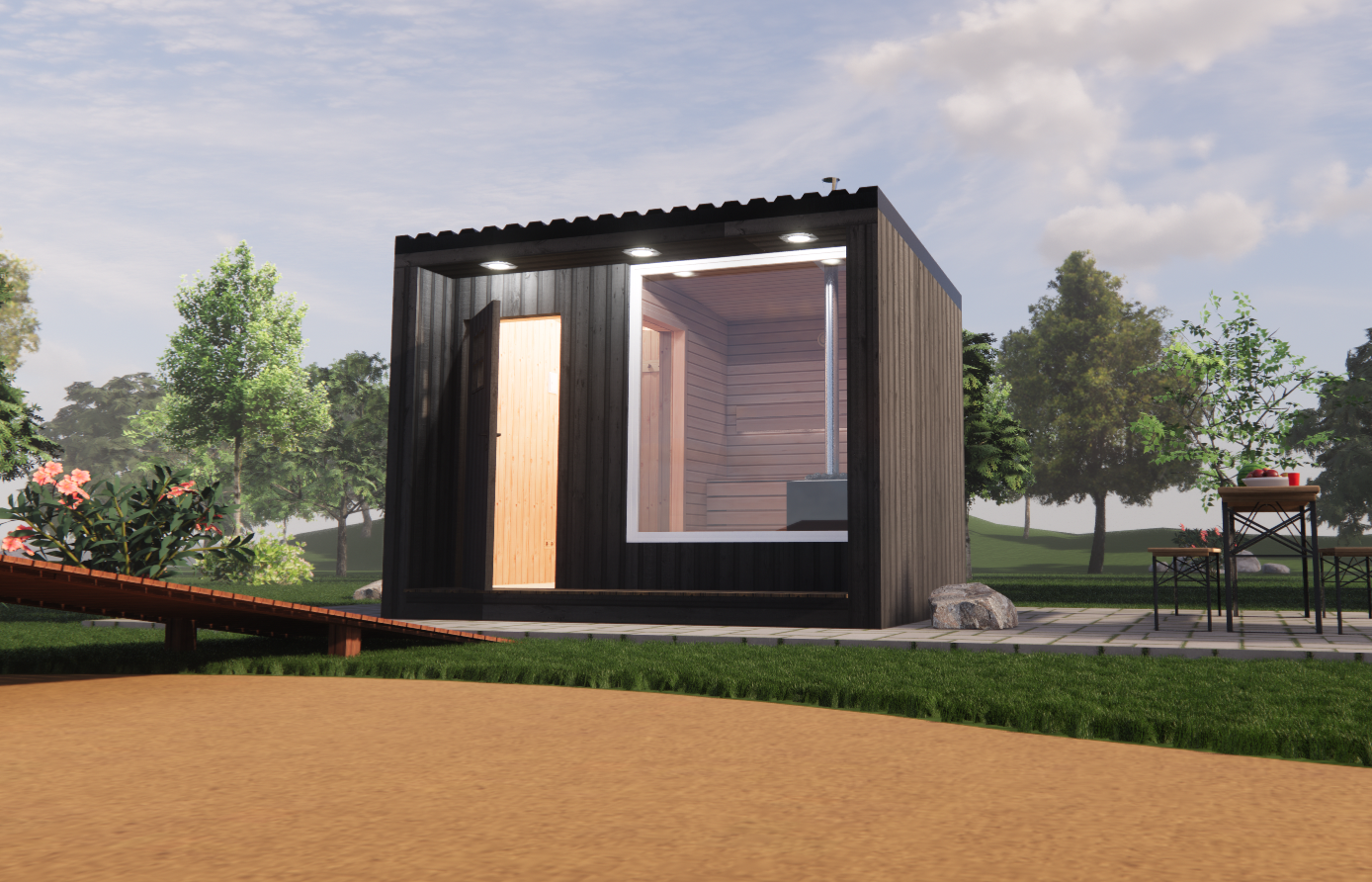 Tiny House Sauna Model 1 – Bild 3
