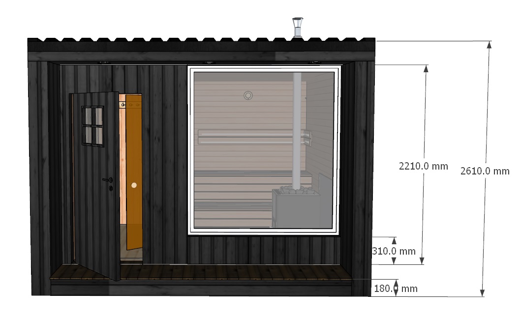 Tiny House Sauna Model 1 – Bild 12