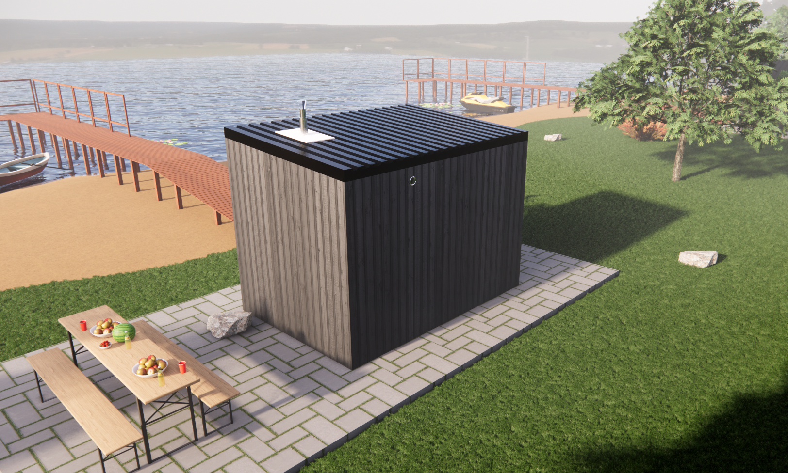 Tiny House Sauna Model 1 – Bild 5