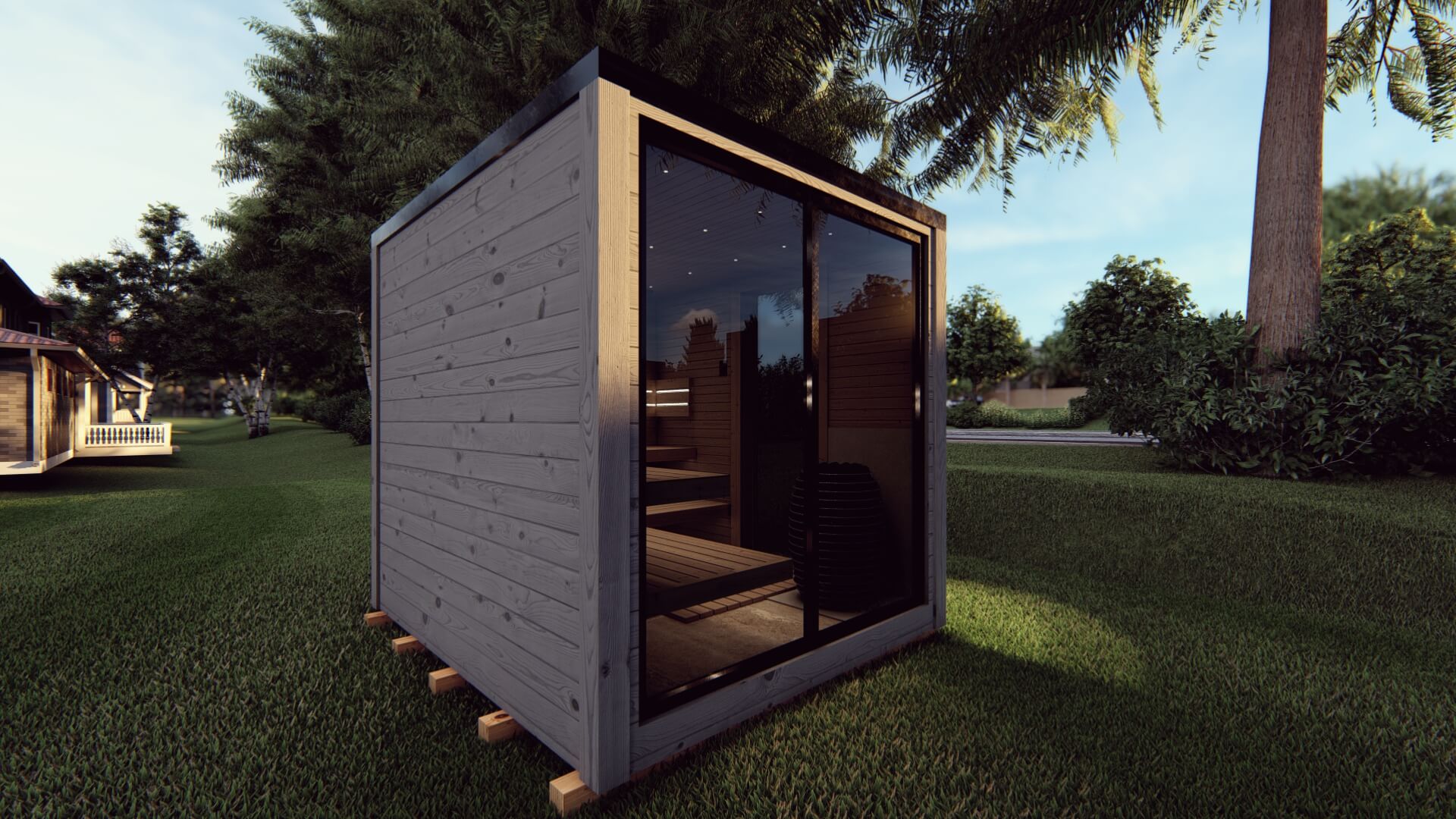 Tiny House Sauna Model Clara – Bild 4