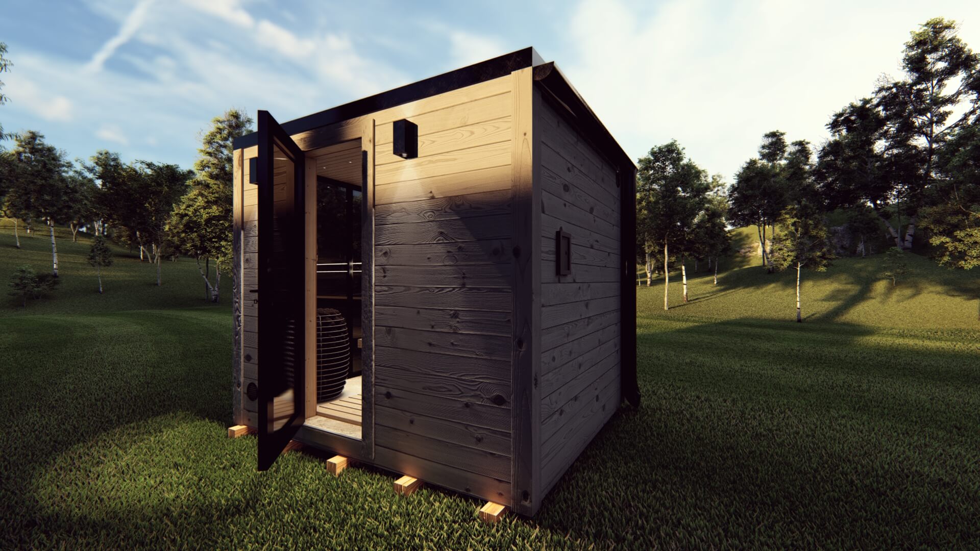 Tiny House Sauna Model Clara – Bild 6