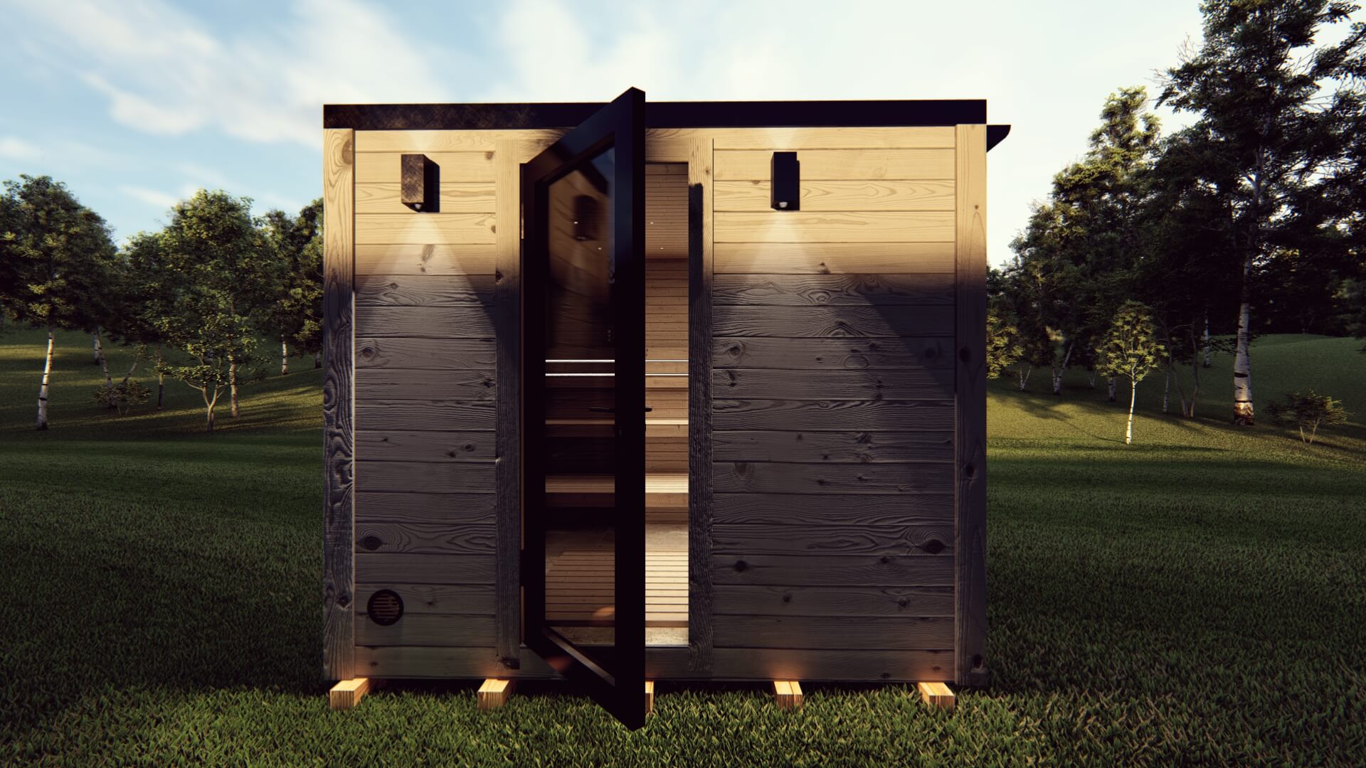 Tiny House Sauna Model Clara – Bild 5