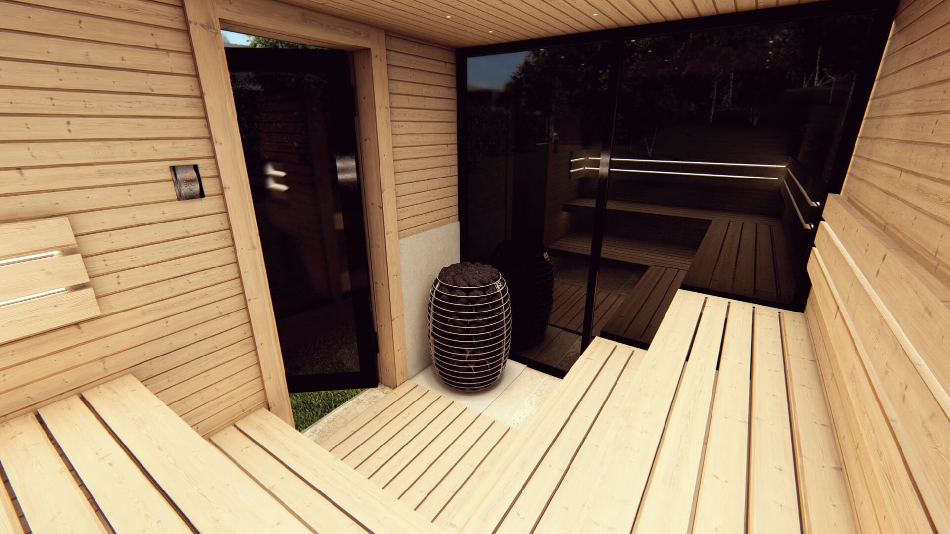 Tiny House Sauna Model Clara – Bild 9