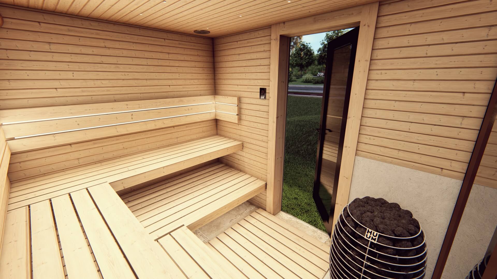Tiny House Sauna Model Clara – Bild 8