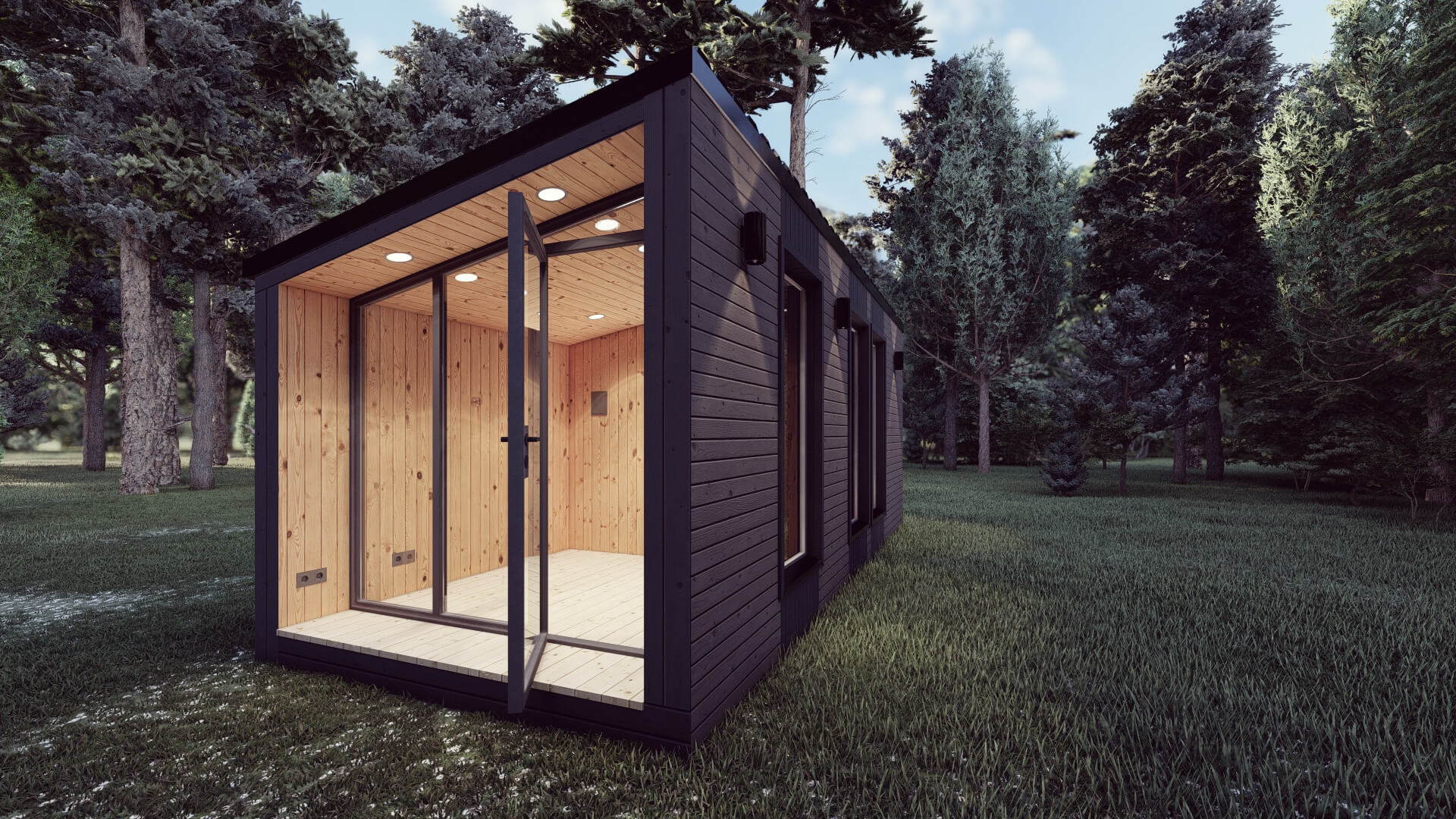 Tiny House Sauna Model Lisa – Bild 4
