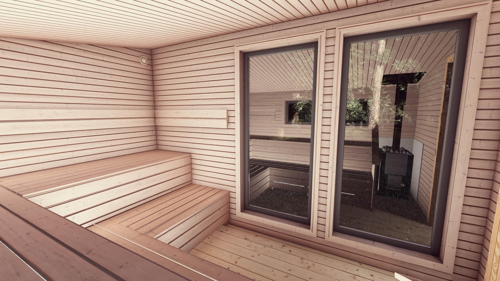 Tiny House Sauna Model Lisa – Bild 9