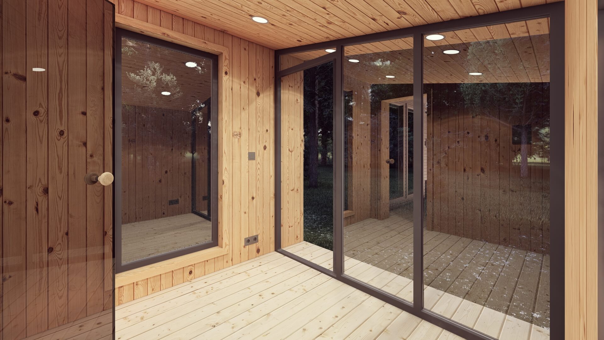 Tiny House Sauna Model Lisa – Bild 8