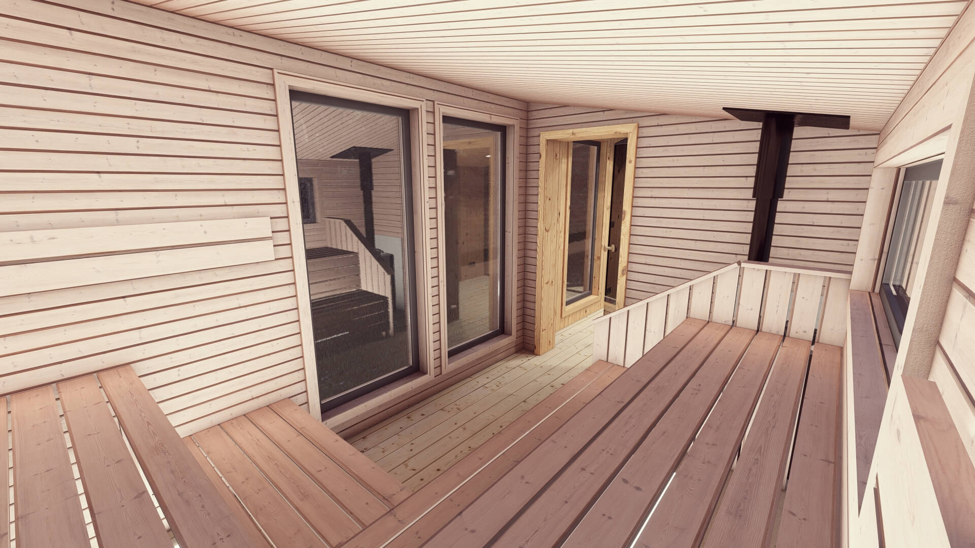 Tiny House Sauna Model Lisa – Bild 10